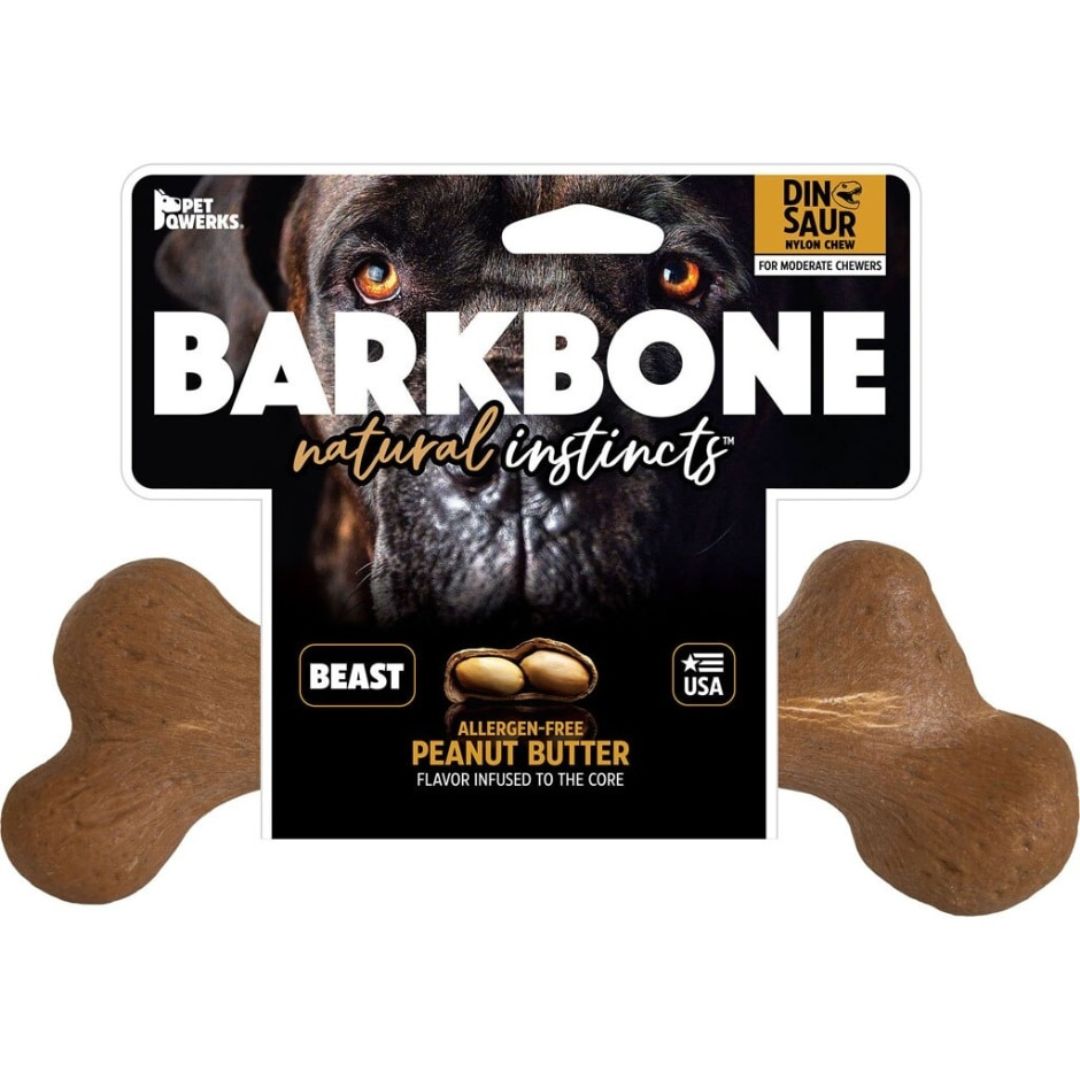BARKBONE DINOSAUR PEANUT BUTTER BEAST