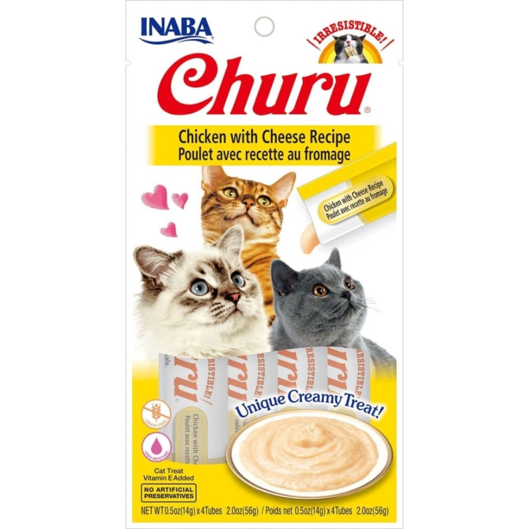 CHURU CHICKEN &amp; CHEESE .5OZ/4PK
