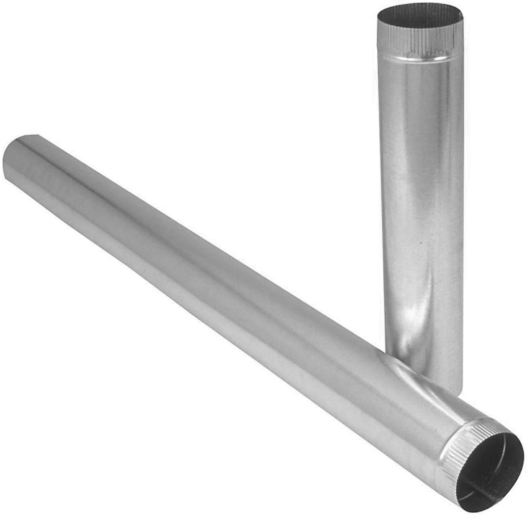 GALVANIZED PIPE 2FT 24GA 8IN
