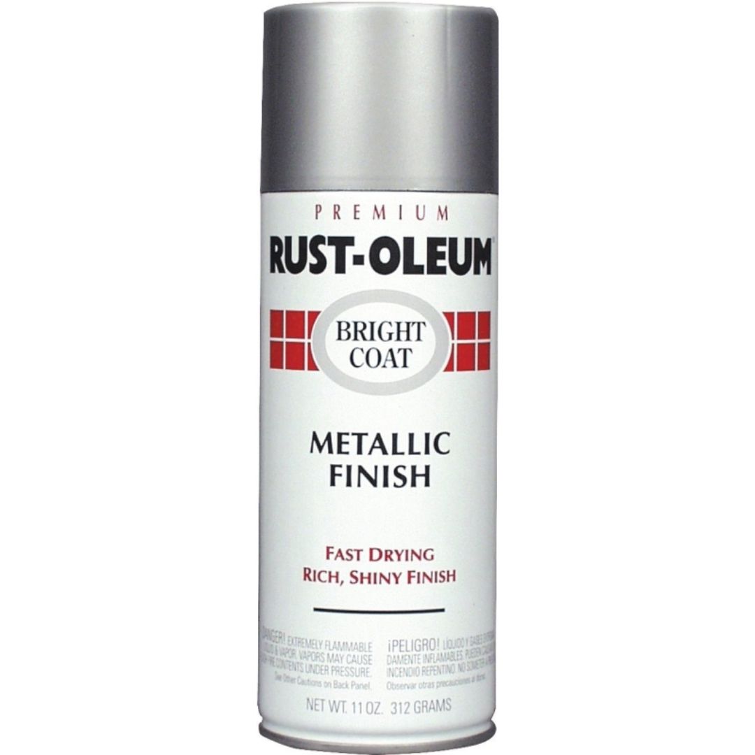 7718830 SPRAY PAINT METALLIC FINISH CHROME 11OZ