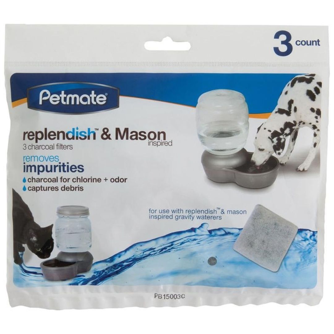 PETMATE REPLENDISH FILTERS 3PK