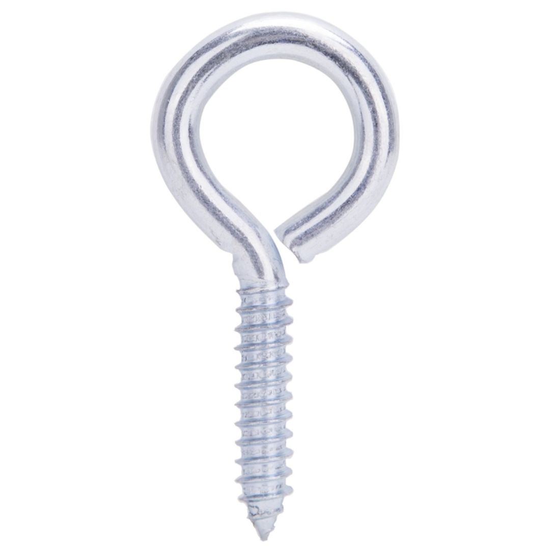 ZINC LAG THREAD EYE SCREW 3/8X4