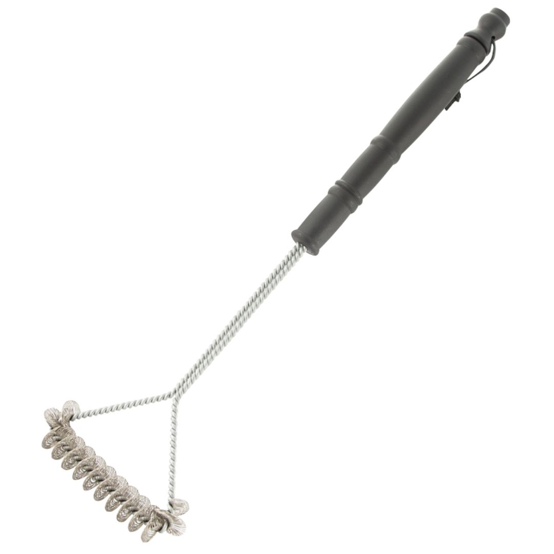 SPIRAL GRILL BRUSH LONG HANDLED