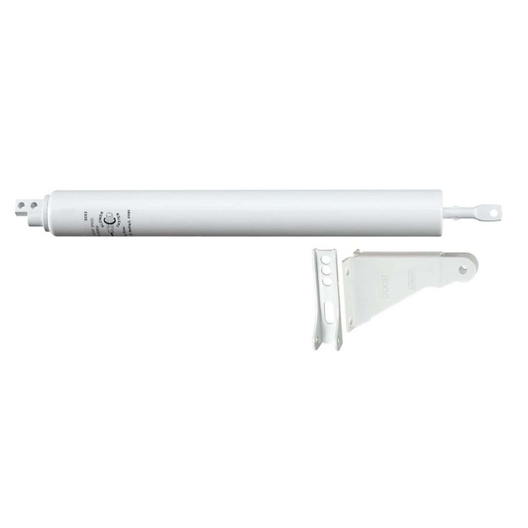 213207 V1333 DOOR CLOSER WHITE