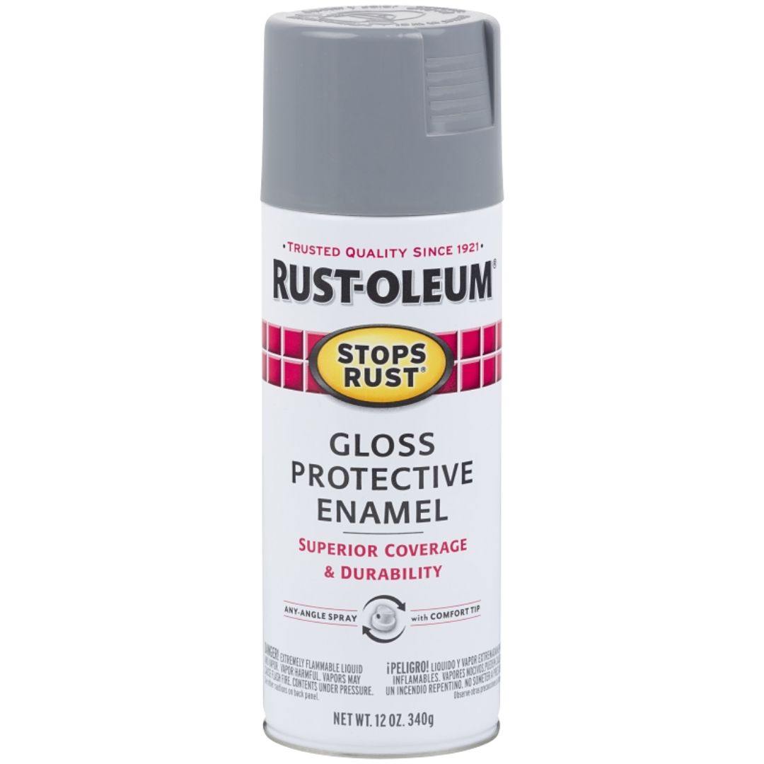 7786830 SPRAY PAINT GLOSS SMOKE GRAY 12OZ