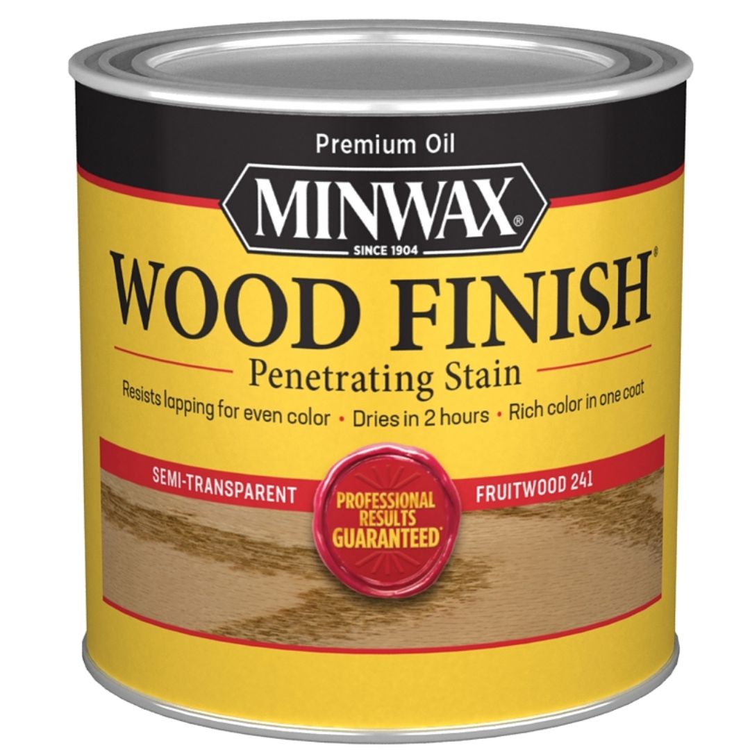 22410 FRUITWOOD WOOD STAIN 1/2PT