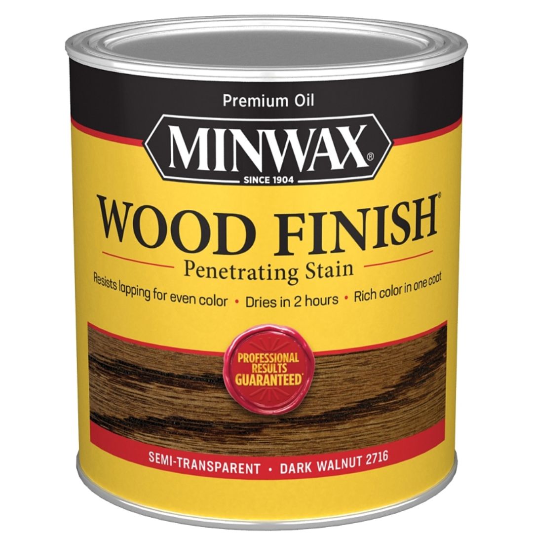 70012444 DARK WALNUT WOOD STAIN QT