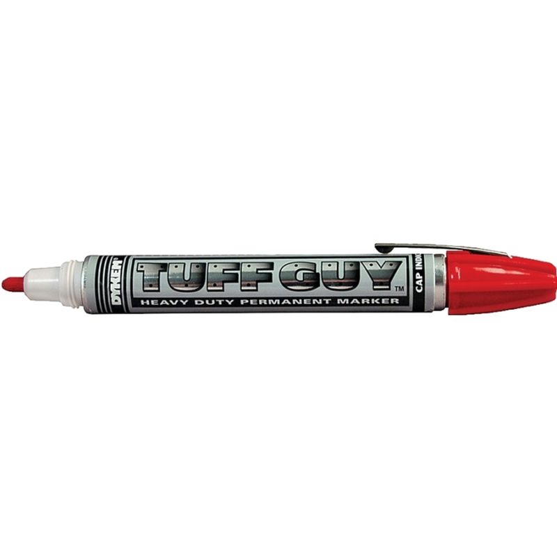 44819 HEAVY-DUTY PERMANENT MARKER RED