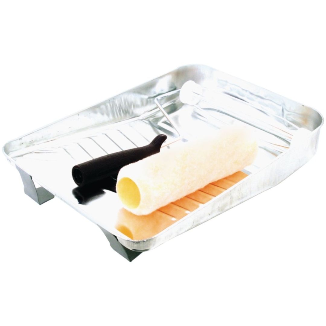 RS-682 PAINT ROLLER &amp; METAL TRAY KIT