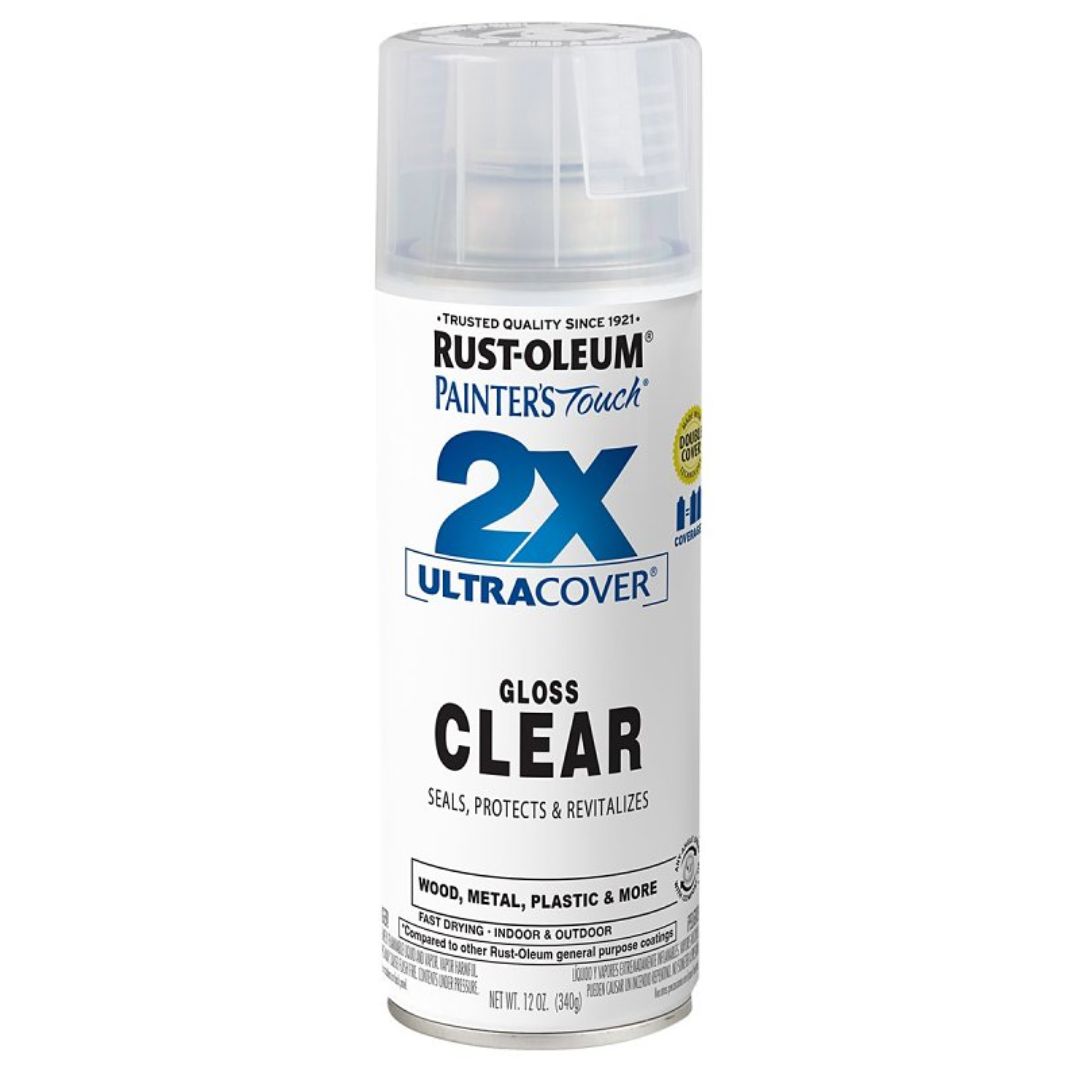 MP1006 SPRAY PAINT 2X GLOSS CLEAR 12OZ