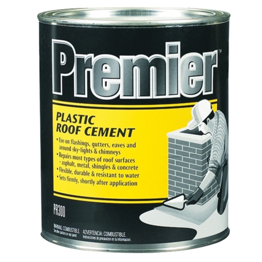 PR300030 PLASTIC ROOF CEMENT BLACK QT