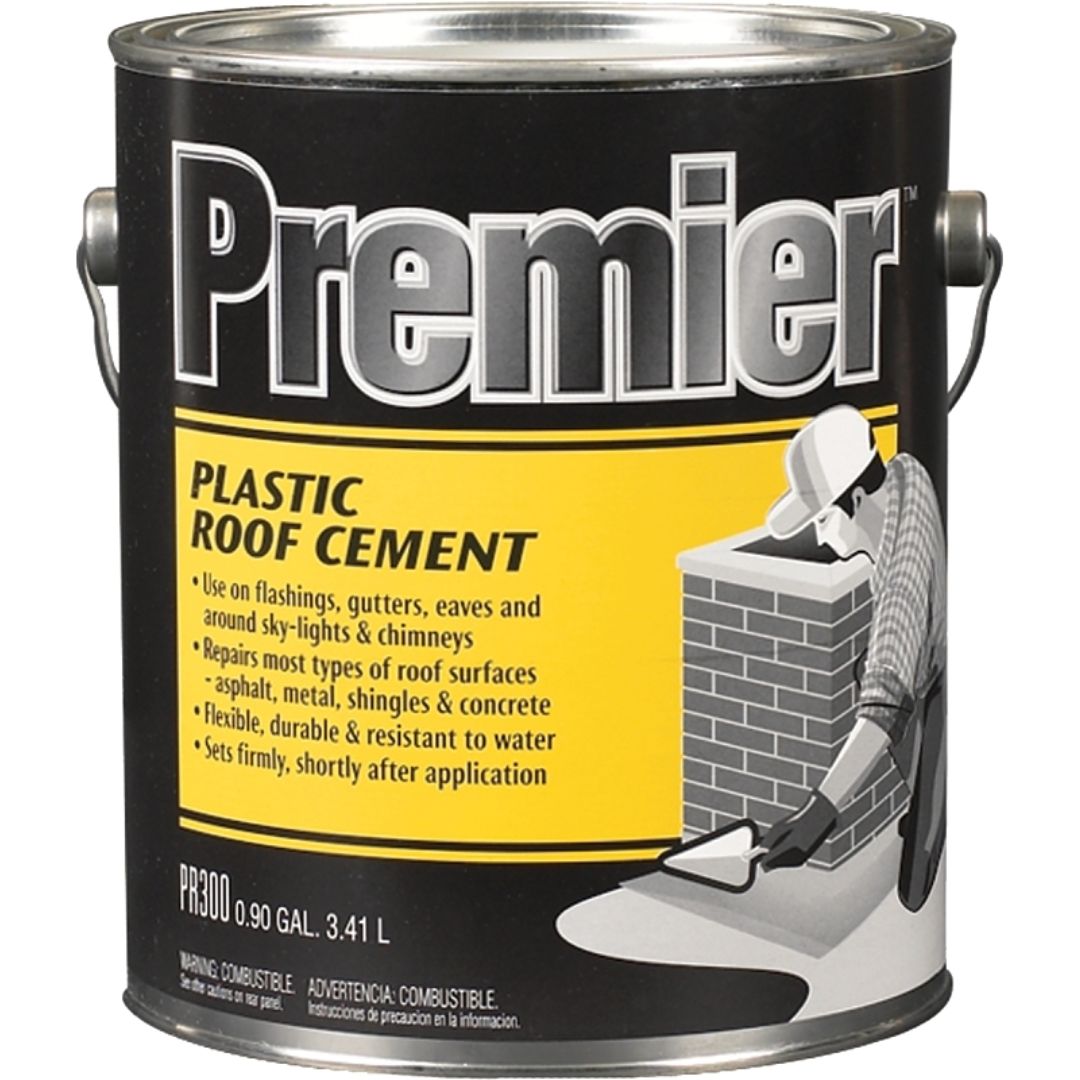 PR300042 PLASTIC ROOF CEMENT BLACK GAL