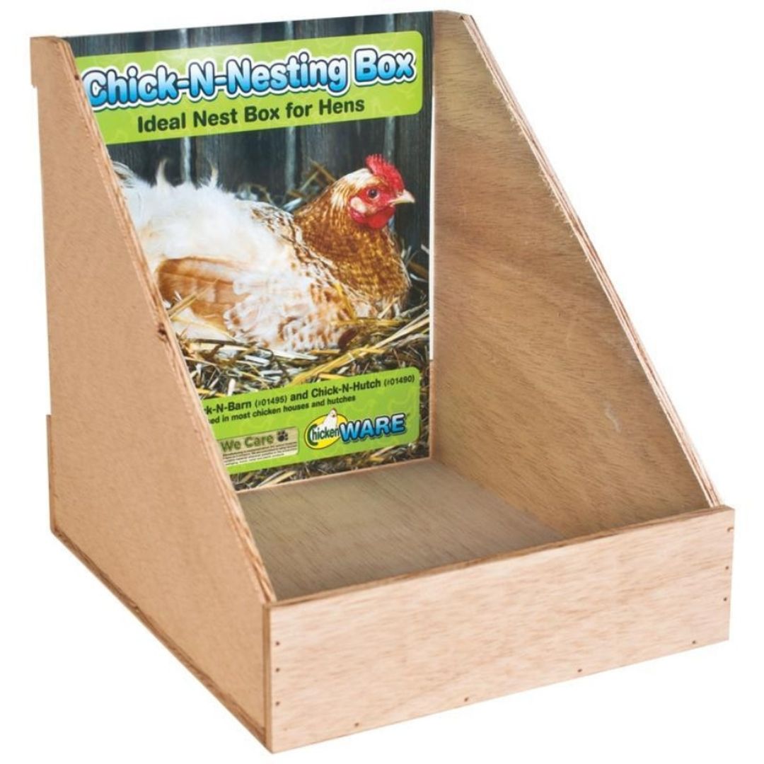 WOODEN NESTING BOX 11.25X12.75X12.5