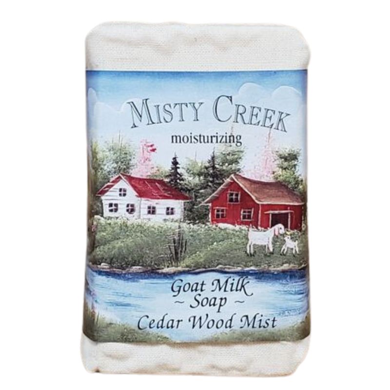 GOAT MILK SOAP CEDAR WOOD MIST 3OZ