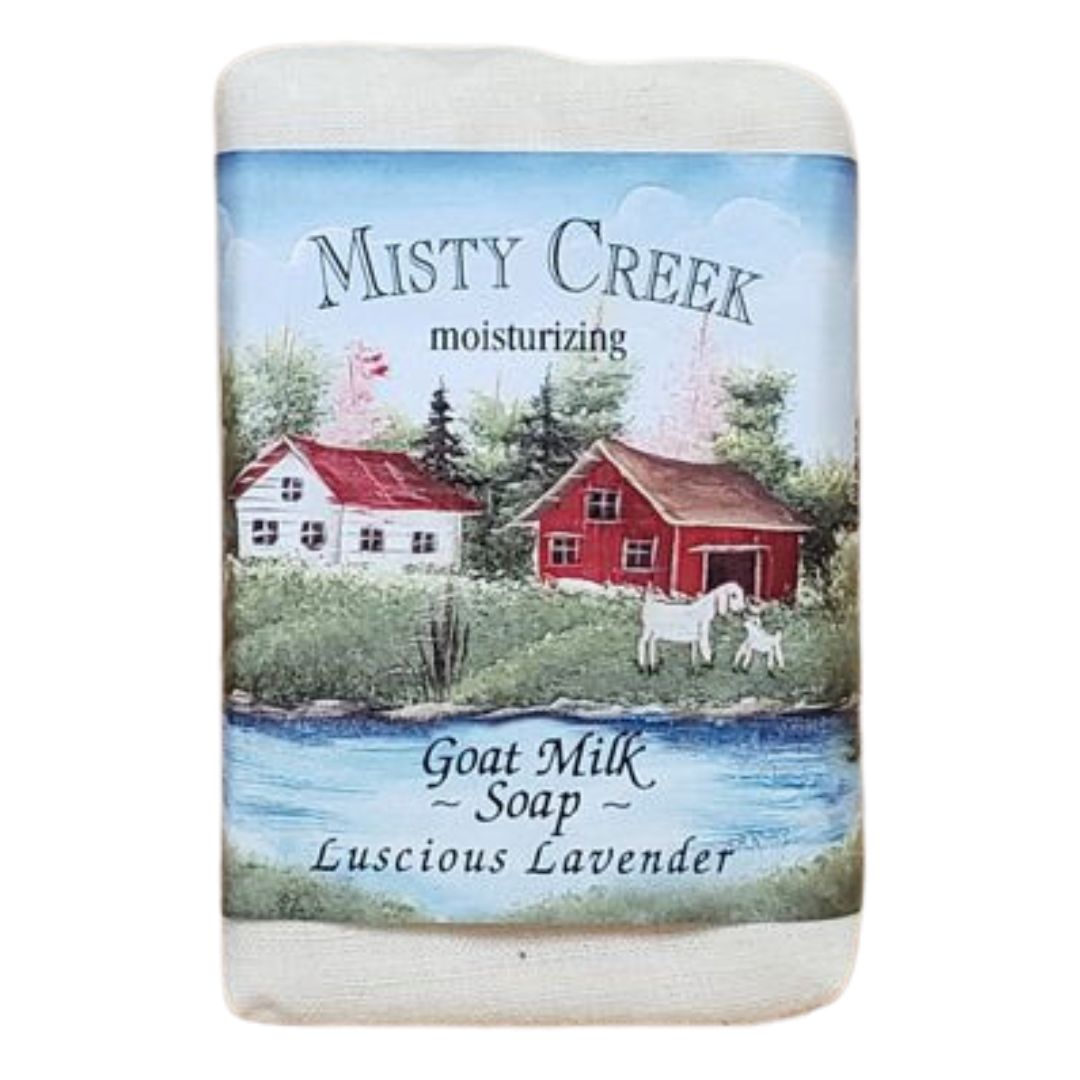 GOAT MILK SOAP LUSCIOUS LAVENDER 3OZ