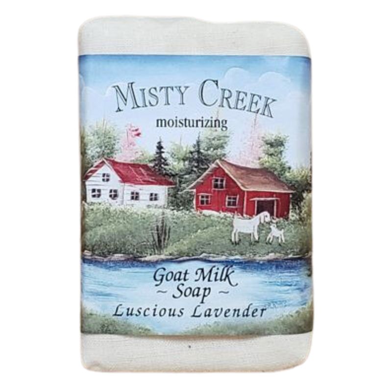 GOAT MILK SOAP LUSCIOUS LAVENDER 3OZ