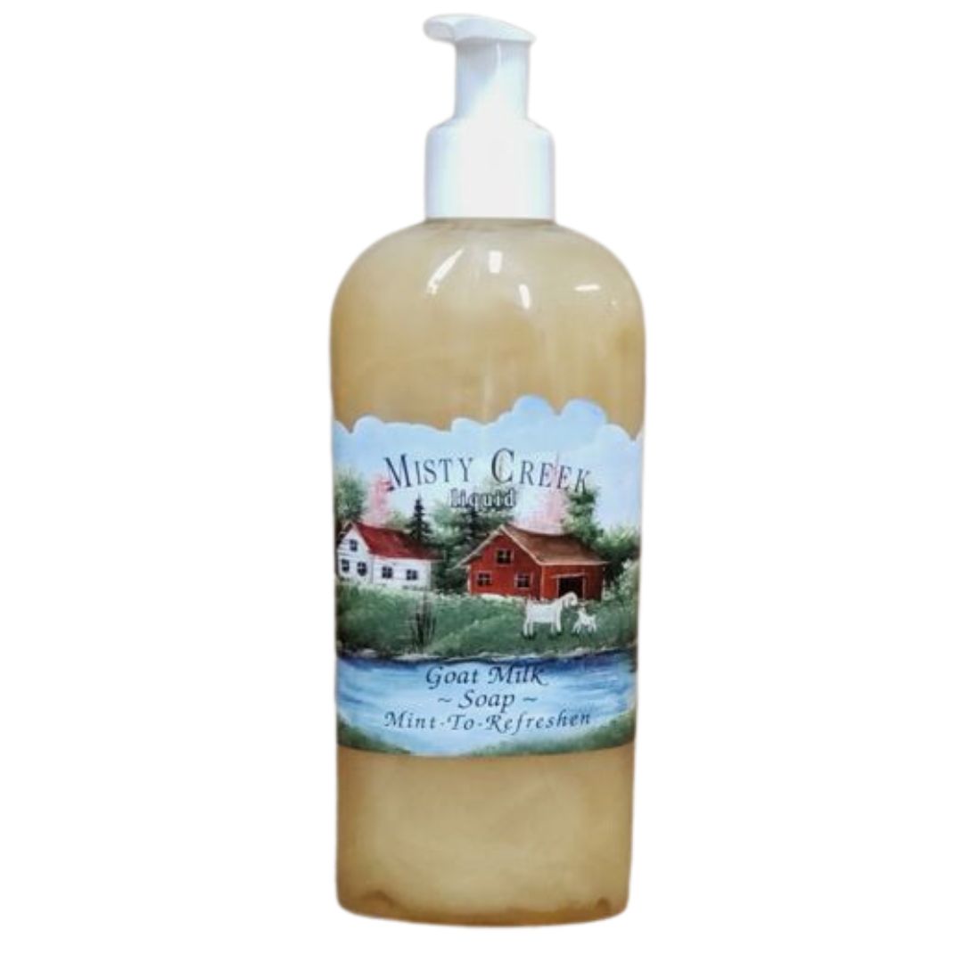GOAT MILK SOAP LIQUID MINT TO REFRESHEN 8OZ