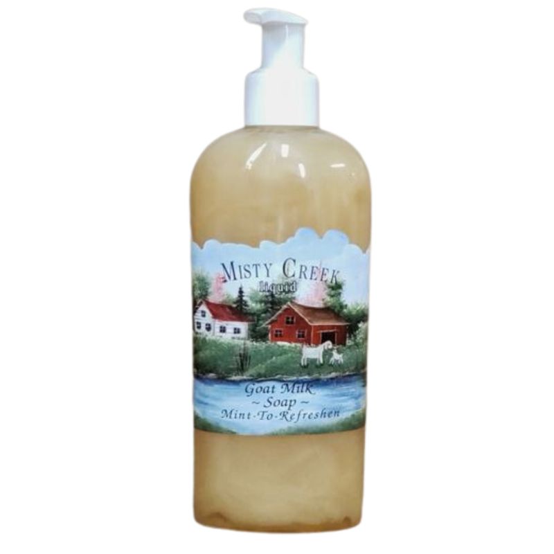 GOAT MILK SOAP LIQUID MINT TO REFRESHEN 8OZ