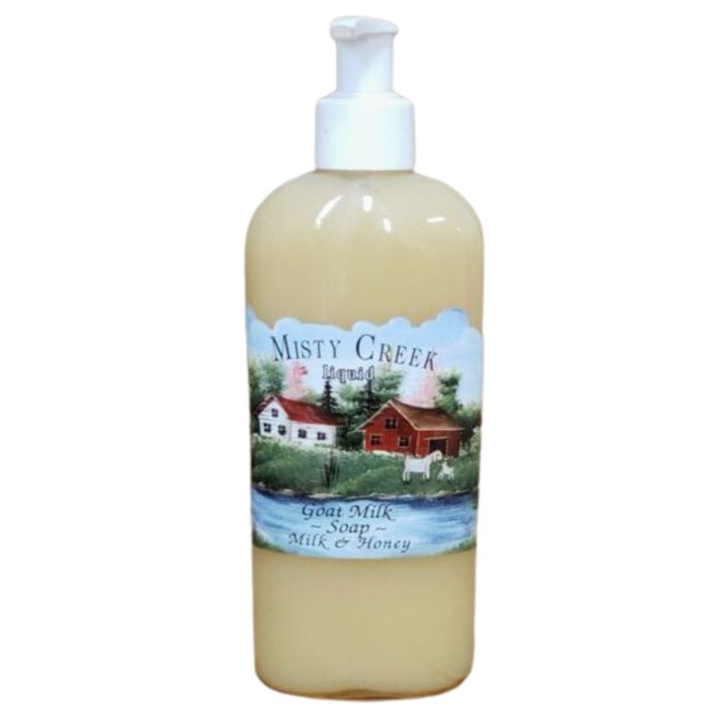 GOAT MILK SOAP LIQUID MILK 'N' HONEY 8OZ
