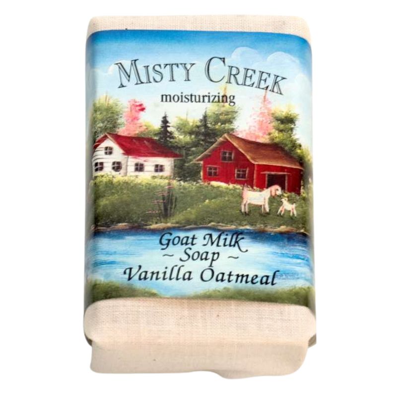 GOAT MILK SOAP VANILLA OATMEAL 3OZ
