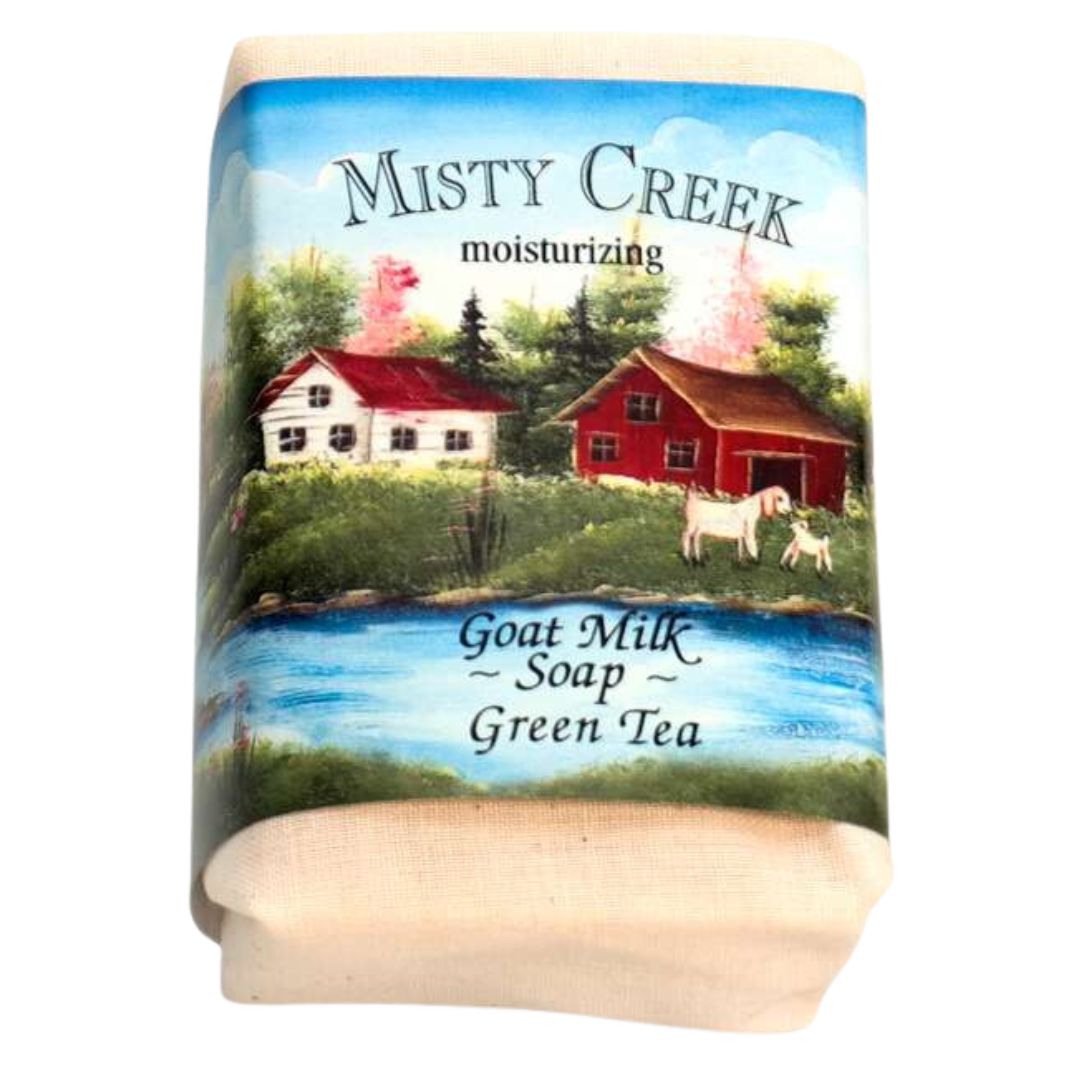 GOAT MILK SOAP GREEN TEA 3OZ