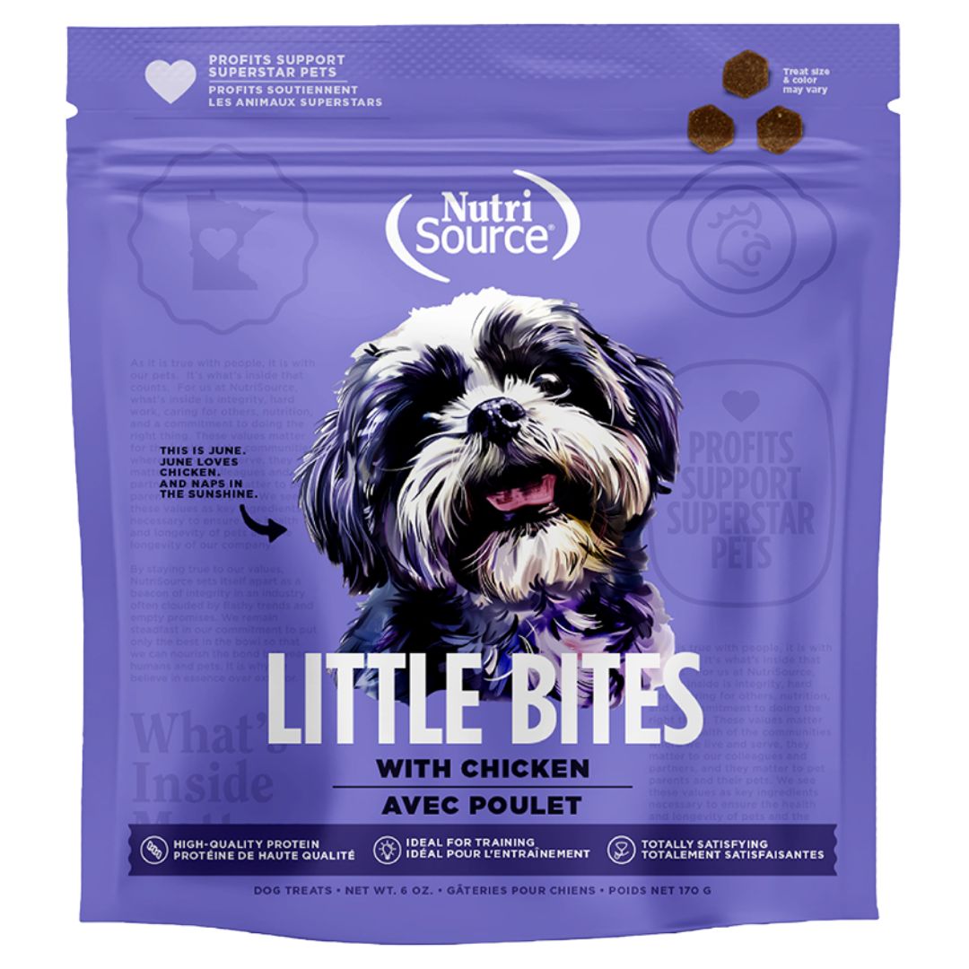 NUTRISOURCE LITTLE BITES CHICKEN 6OZ