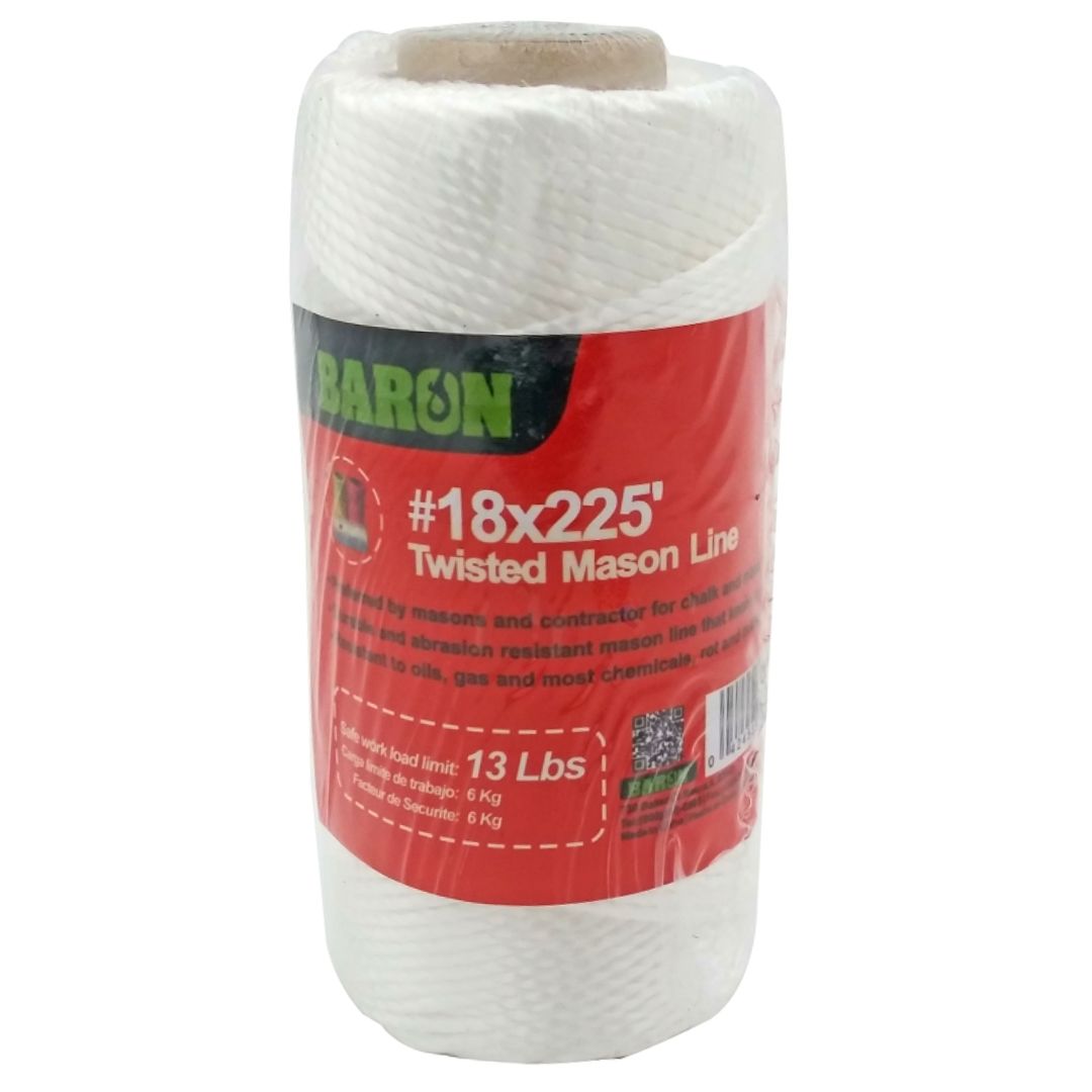 10482 NYLON TWISTED SEINE TWINE #18x260FT