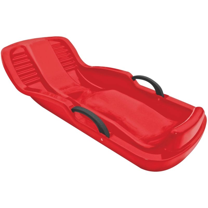 TOBOGGAN WINTER HEAT SLED WITH BRAKES