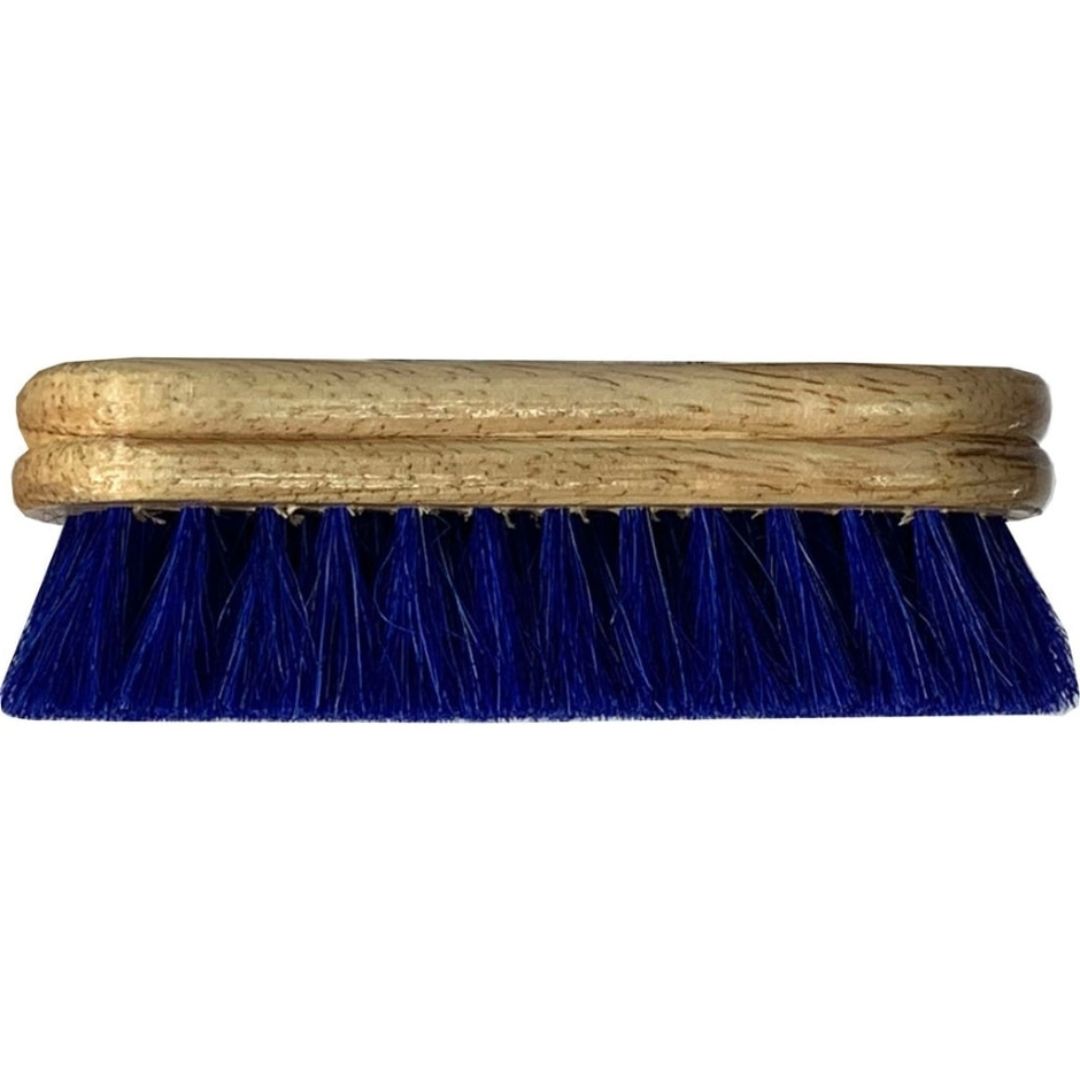 LEGENDS HORSEHAIR PEANUT SHAPED FACE BRUSH 4.5IN