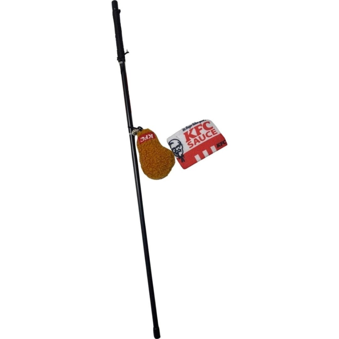 KFC CAT WAND SAUCE PACK &amp; DRUMSTICK