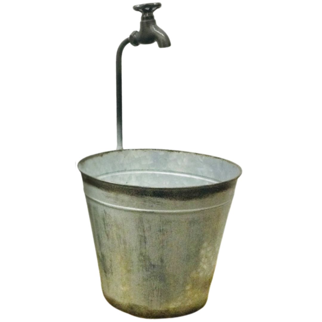 PLANTER SPIGOT BUCKET 10IN