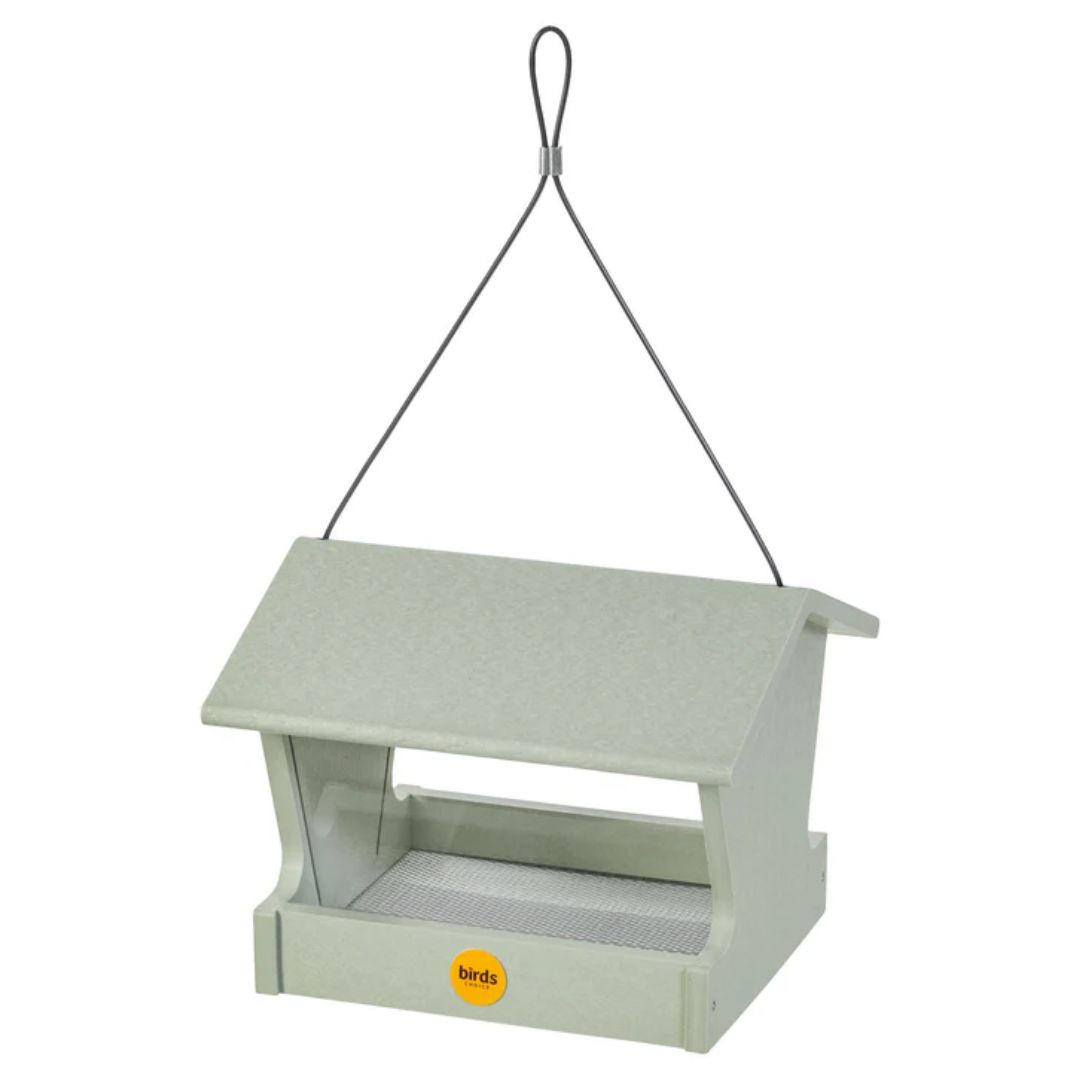 BIRD'S CHOICE HOPPER FEEDER SAGE 3LB