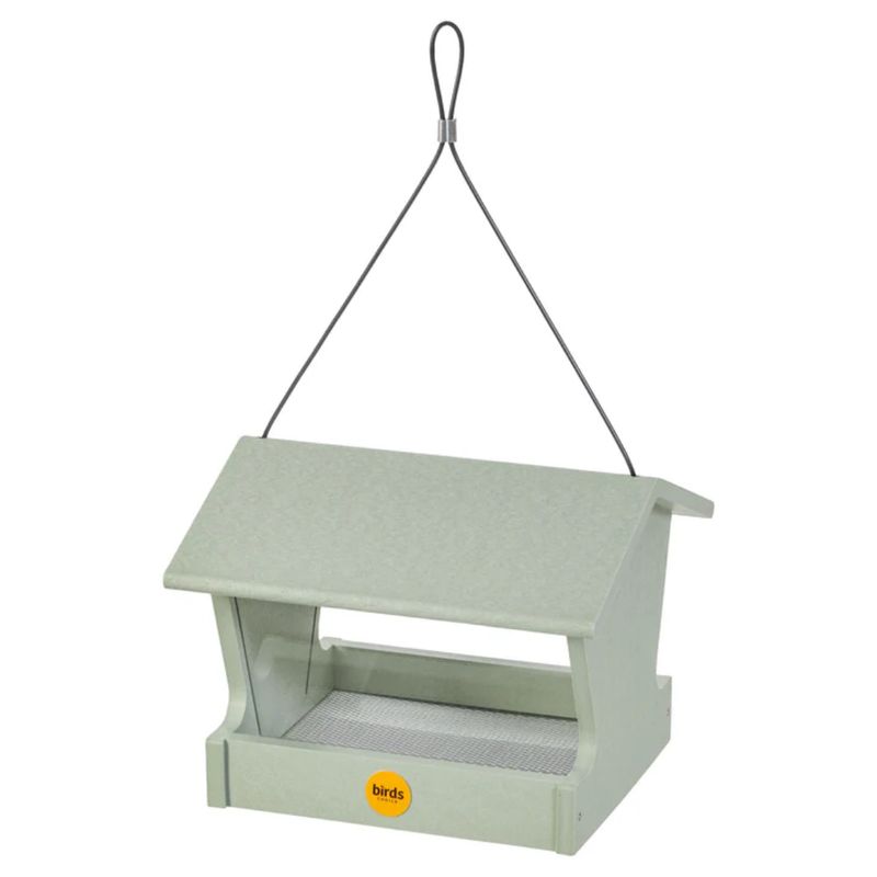 BIRD'S CHOICE HOPPER FEEDER SAGE 3LB