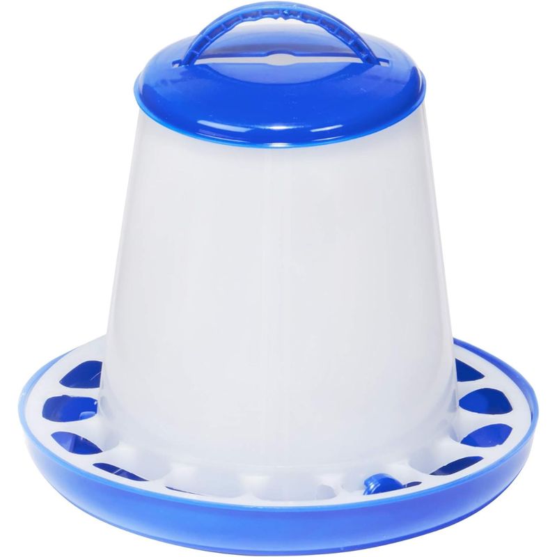 POULTRY FEEDER WITH LID 1.5LB