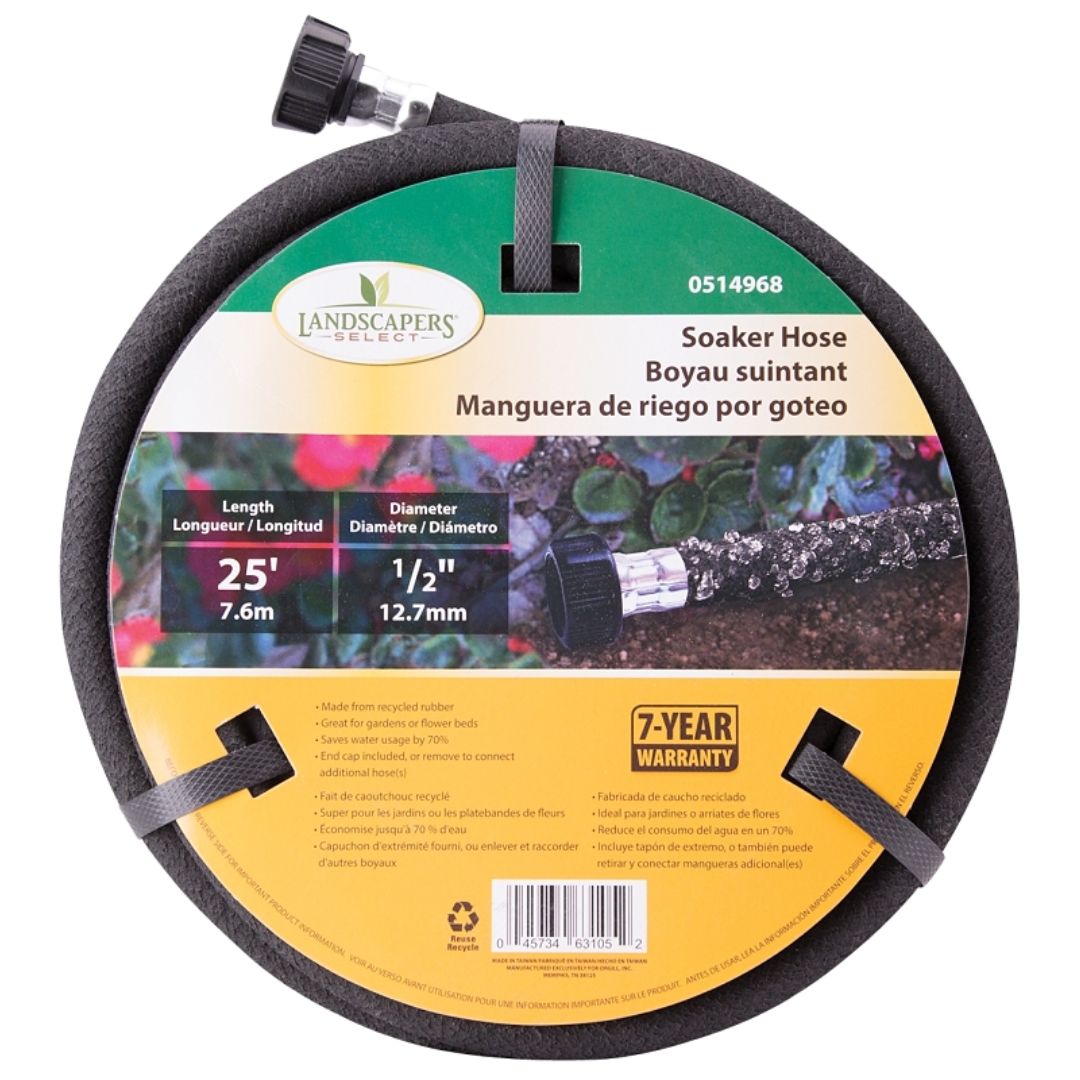 SOAKER HOSE 25FT 1/2 DIAMETER