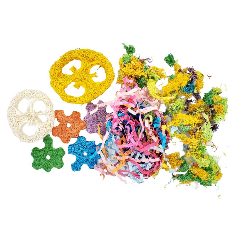NIBBLES CRINKLE LOOFAH DELIGHT