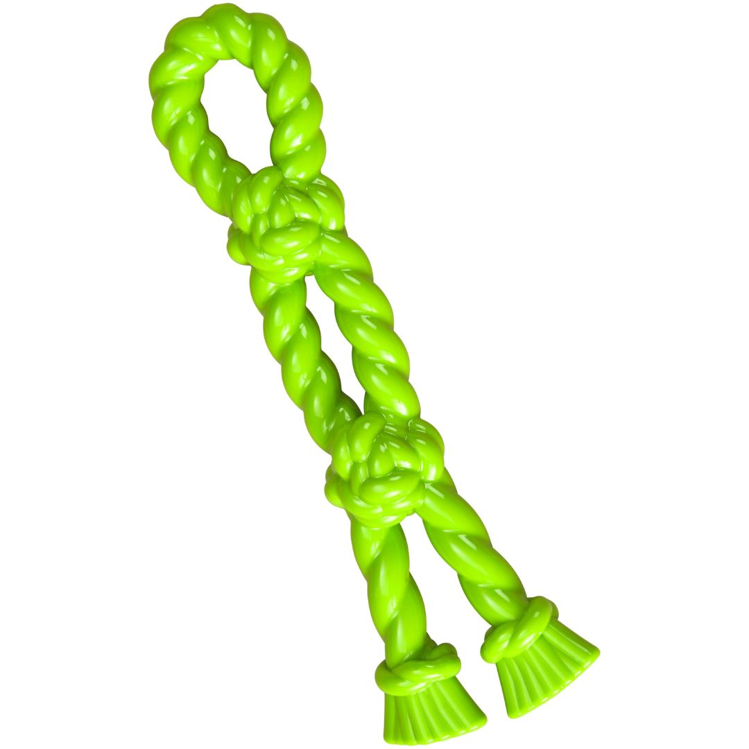 PLAY STRONG FLEX DOUBLE KNOT XL GREEN 14IN