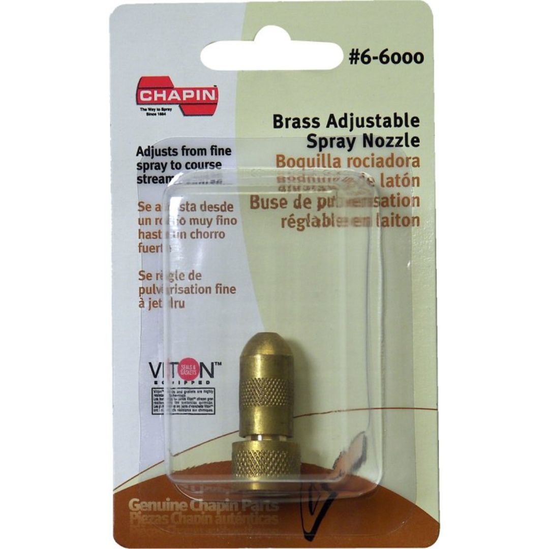 6-6000 BRASS ADJUSTABLE SPRAY NOZZLE