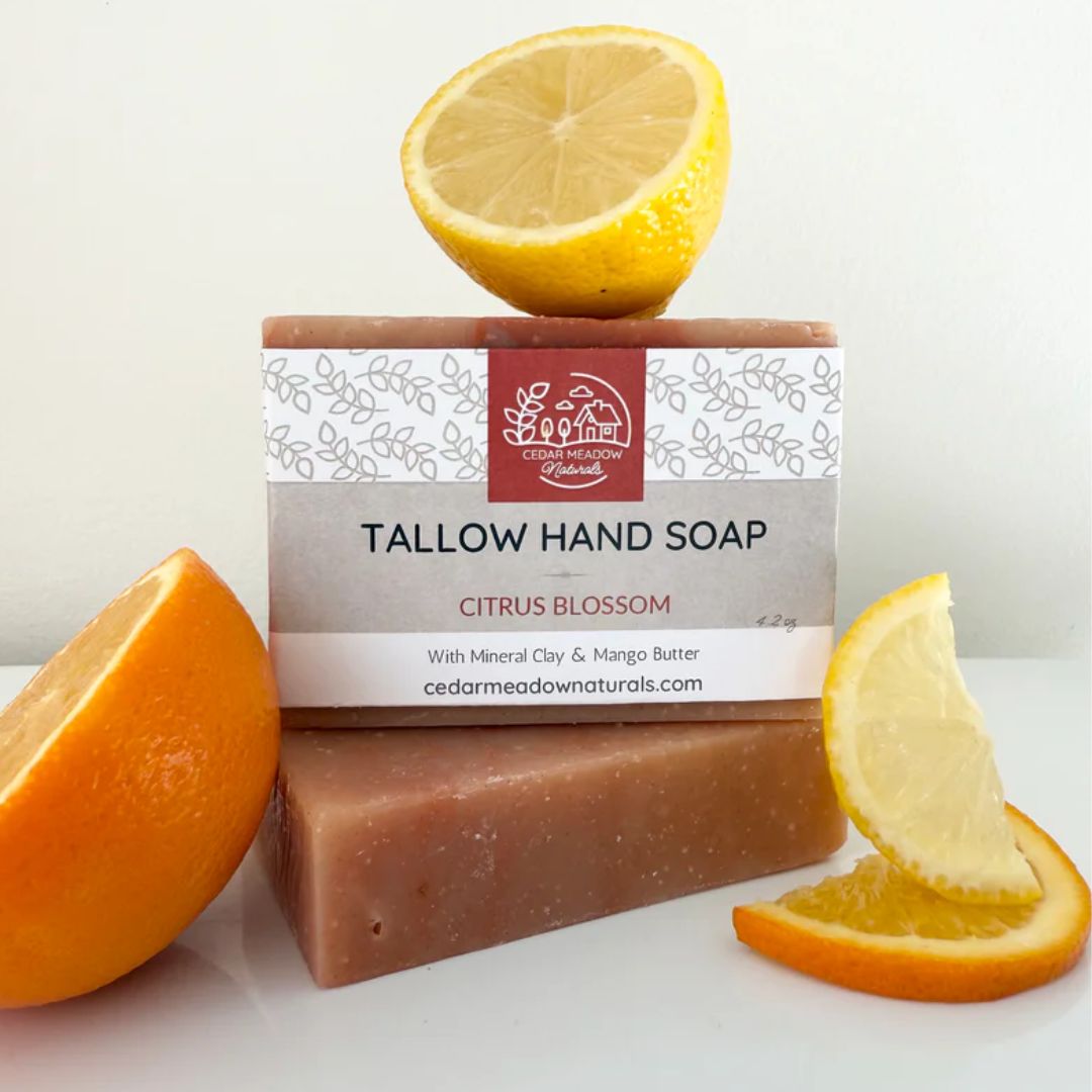 CEDAR MEADOW NATURALS CITRUS BLOSSOM TALLOW SOAP