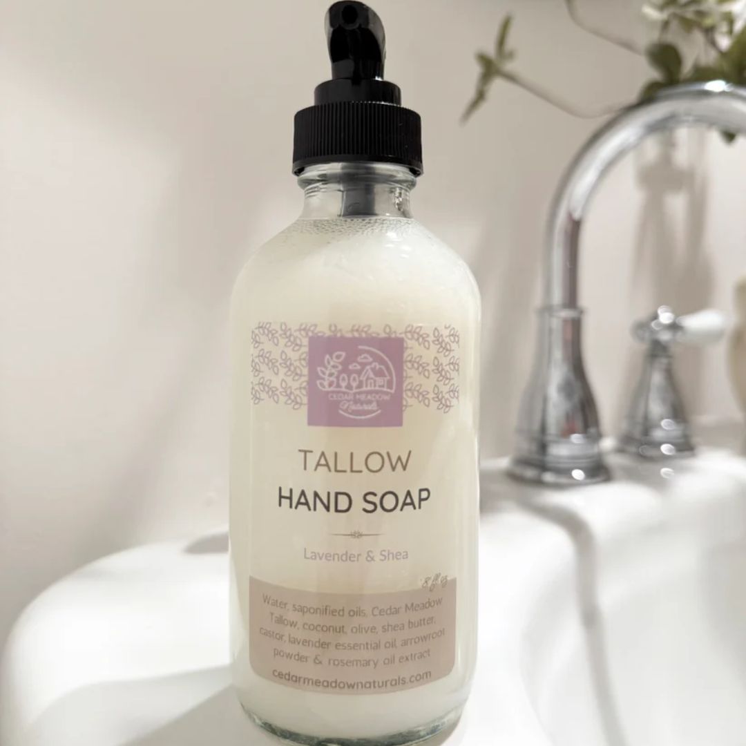 CEDAR MEADOW NATURALS LAVENDER LIQUID TALLOW HAND SOAP
