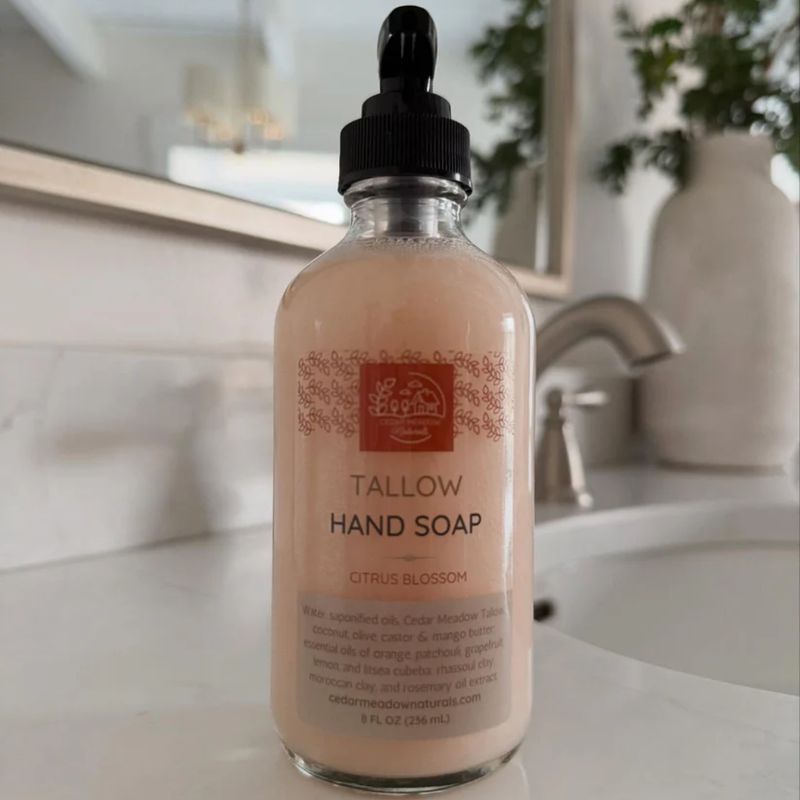 CEDAR MEADOW NATURALS CITRUS BLOSSOM LIQUID TALLOW HAND SOAP