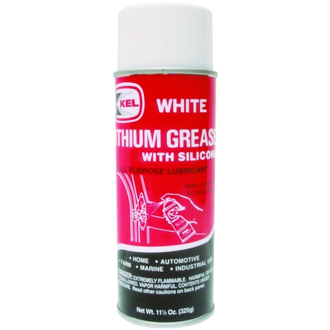 KEL 57400 WHITE LITHIUM GREASE WITH SILICONE 11.5OZ