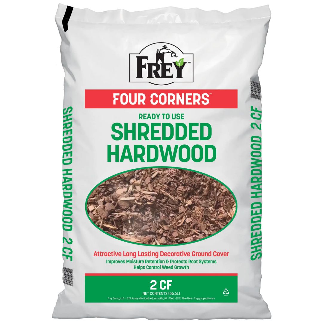SHREDDED HARDWOOD MULCH 2CUFT