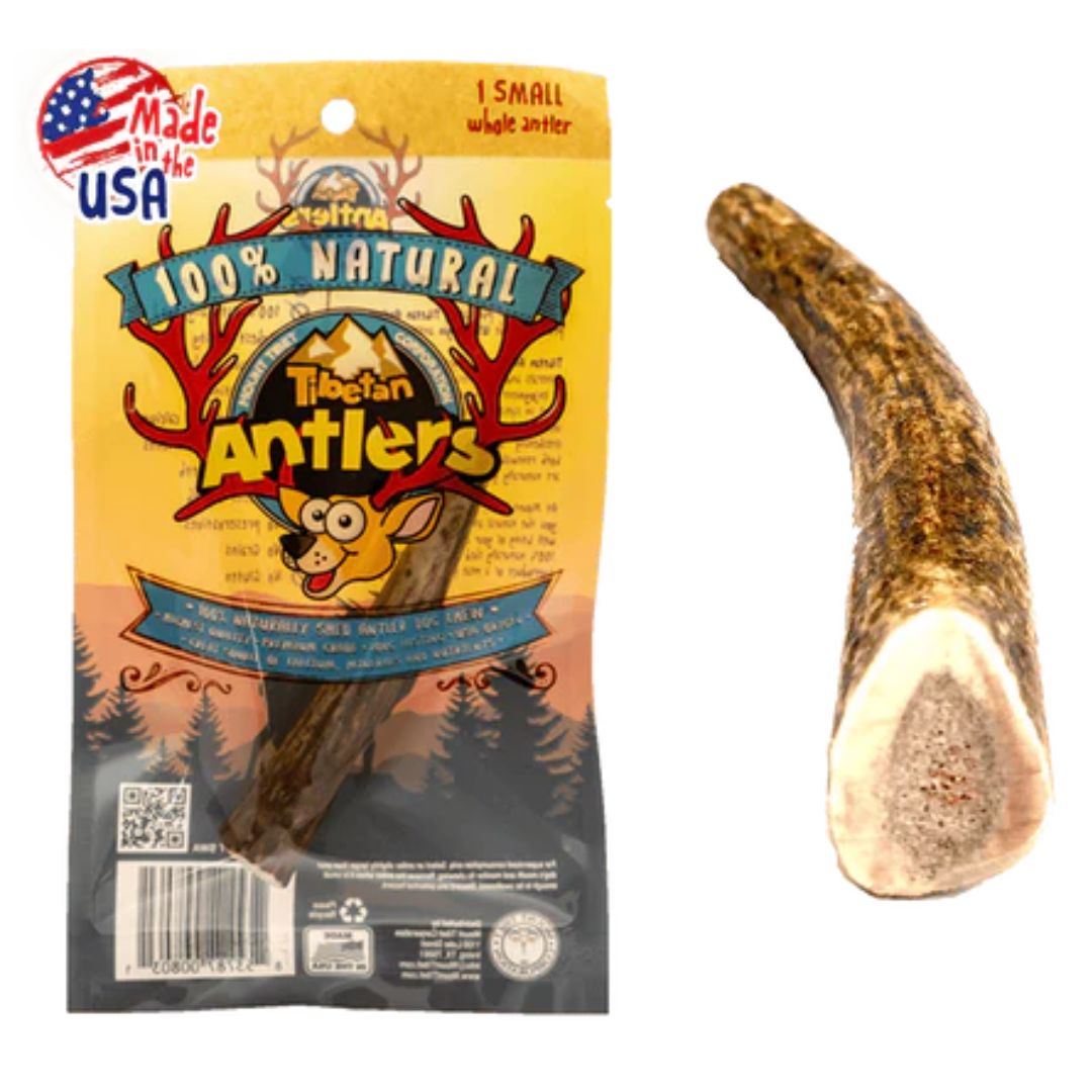 WHOLE ELK ANTLER TIBETAN SM