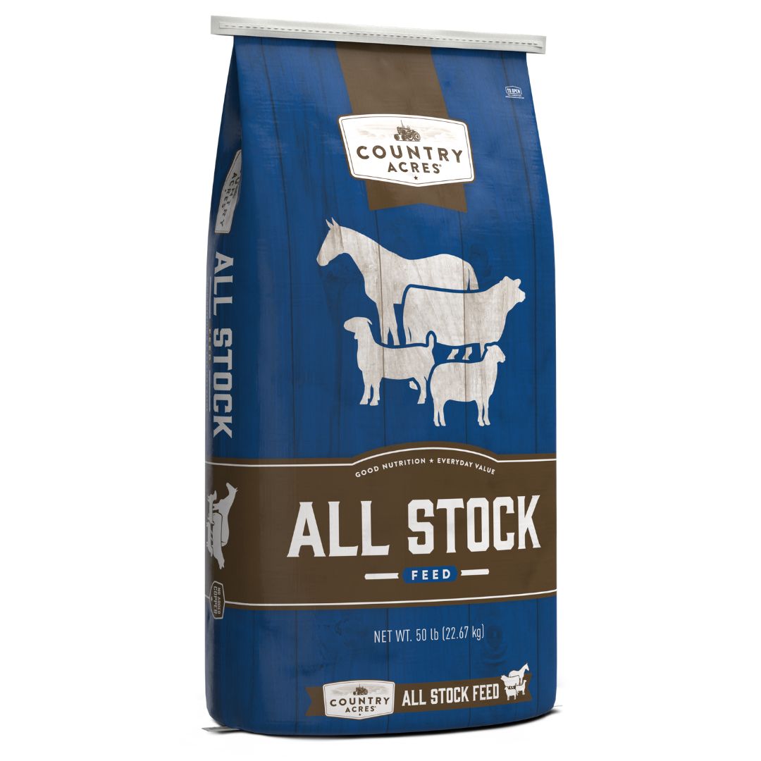 ALL STOCK TEXTURED 12% 50LB COUNTRY ACRES