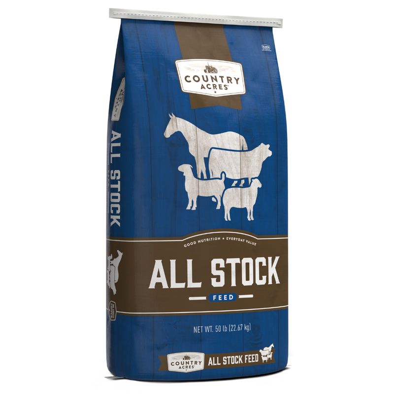 ALL STOCK TEXTURED 12% 50LB COUNTRY ACRES