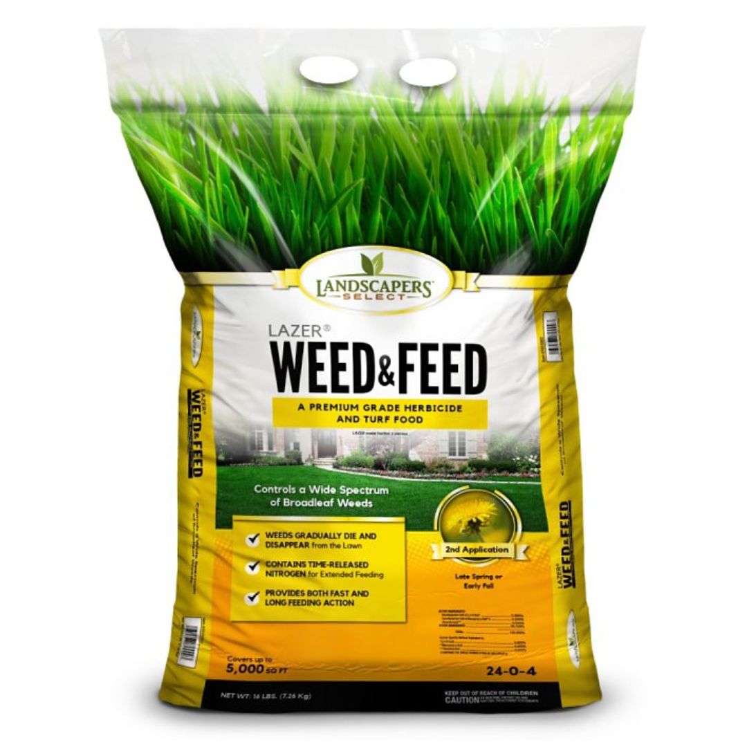 WEED &amp; FEED LANDSCAPERS SELECT 5M (5000-SQFT) 24-0-4