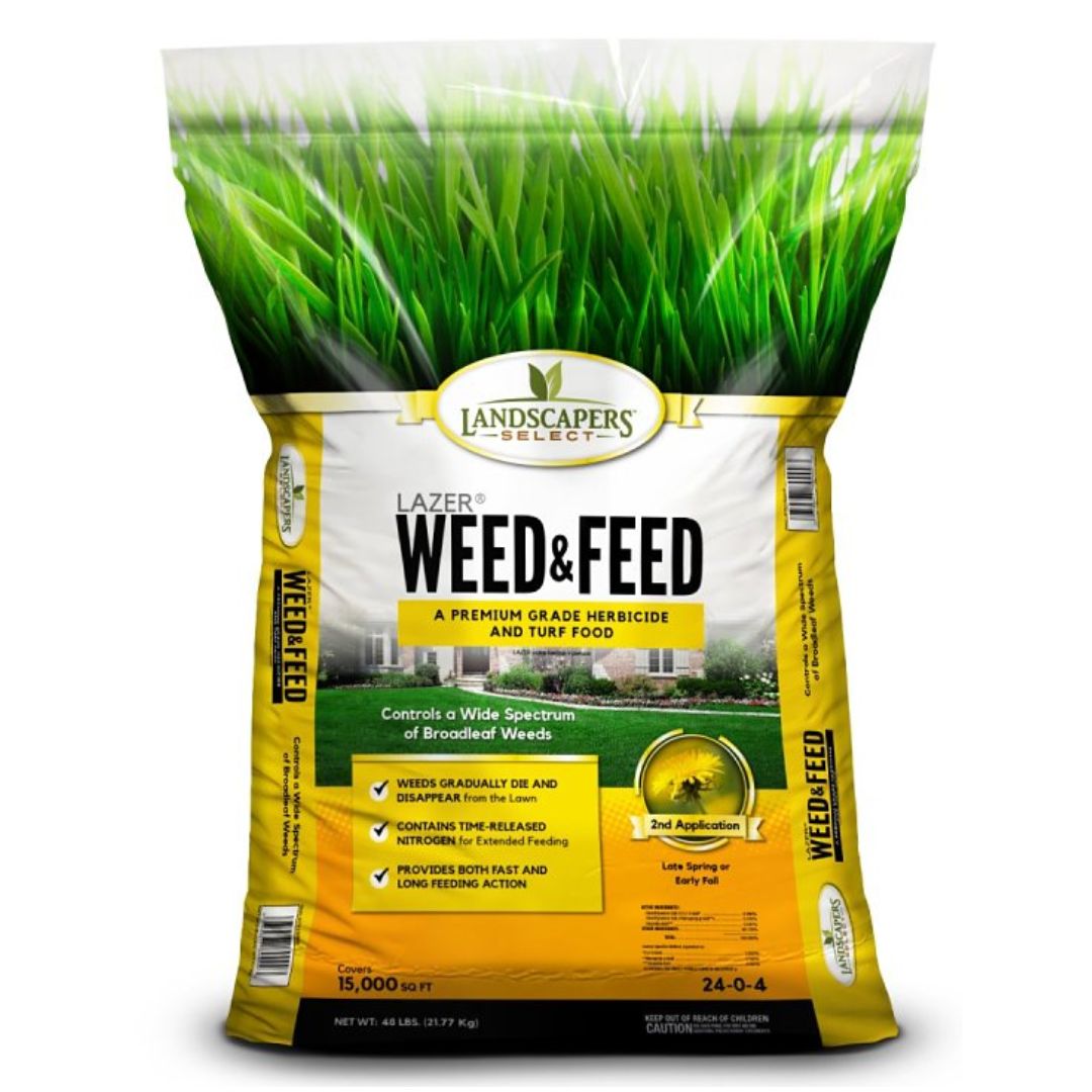 WEED &amp; FEED LANDSCAPERS SELECT 15M (15000-SQFT) 24-0-4