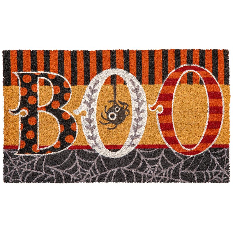 DOOR MAT HALLOWEEN BOO