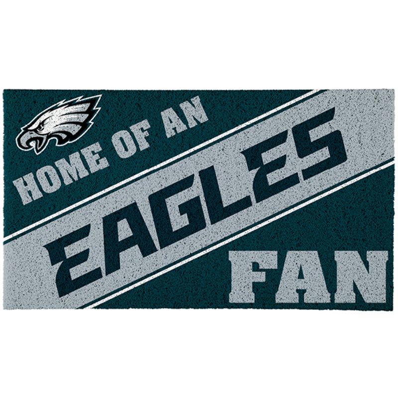 DOOR MAT HOME OF AN EAGLES FAN